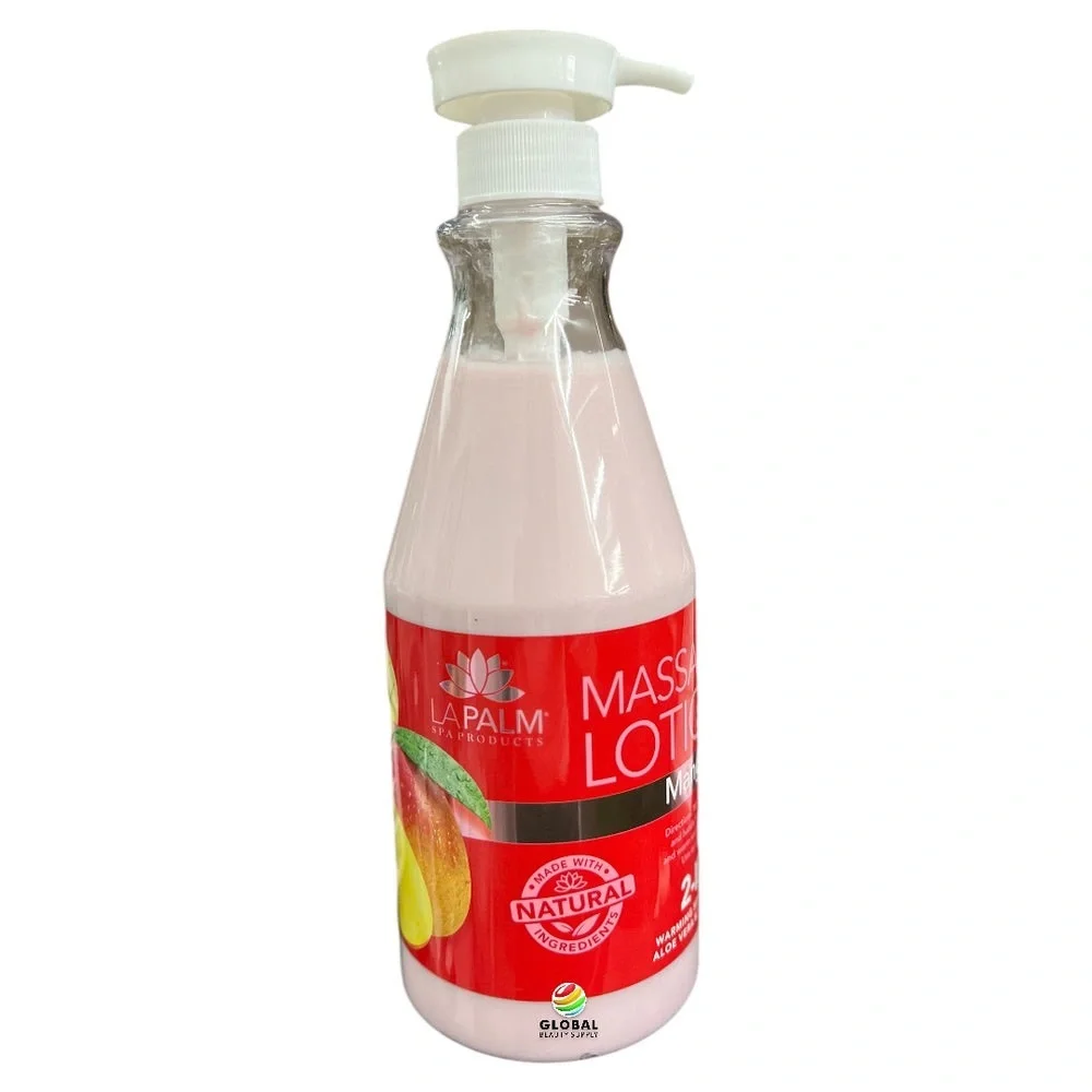 BRAND NEW La Palm Healing Therapy Massage Lotion Mango 24 Oz.